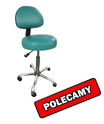 Taboret MEDOTTI OPTIMAL COMFORT LUX turkusowy